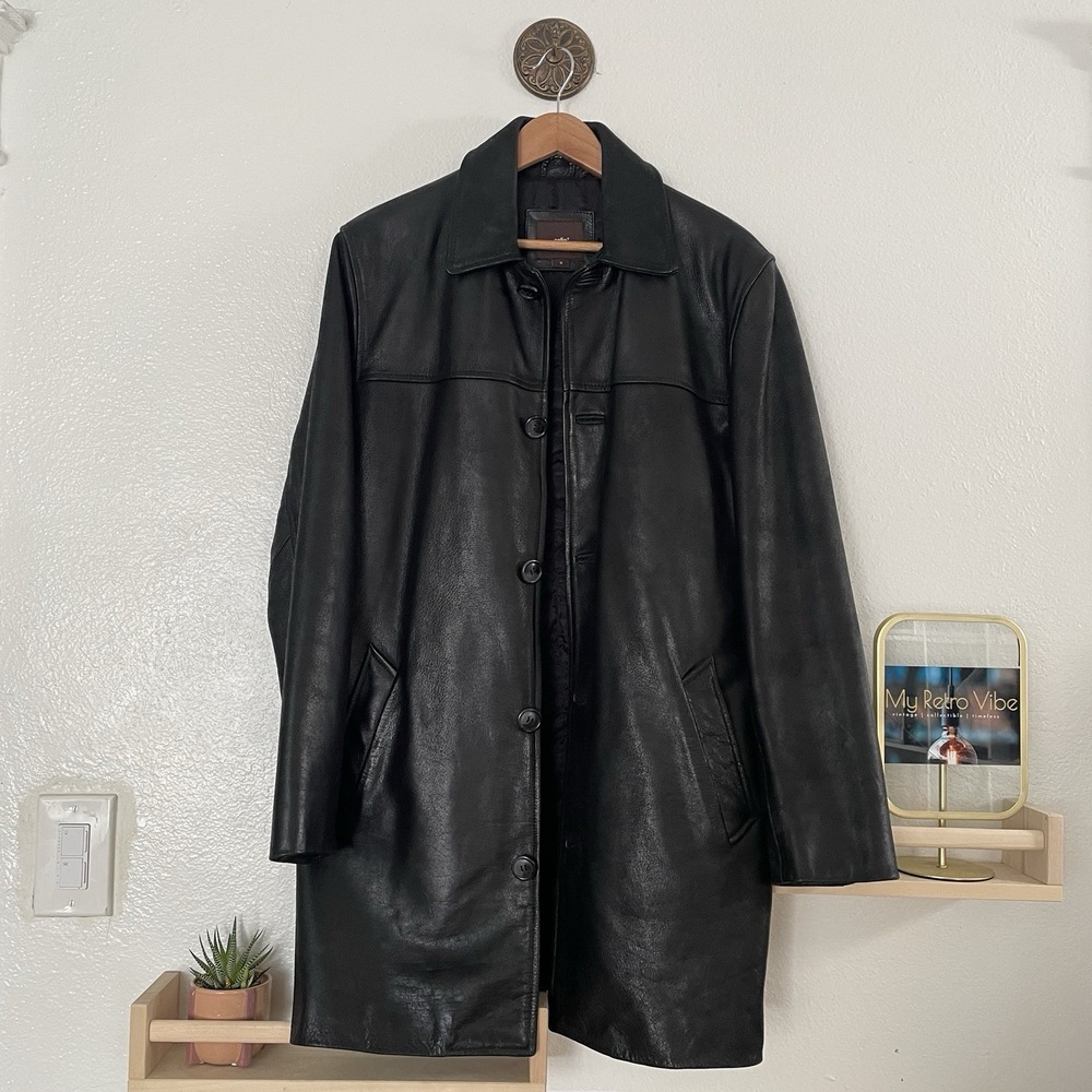 Celio* Black Leather Jacket‎ | Minimalist European Timeless Wardrobe Staple